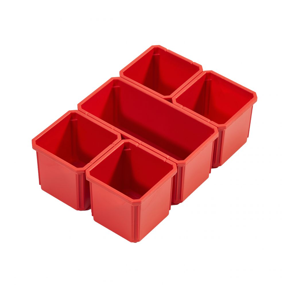 PACKOUT Ersatzboxen 5 Stück für PACKOUT Organiser und Organiser Compact 